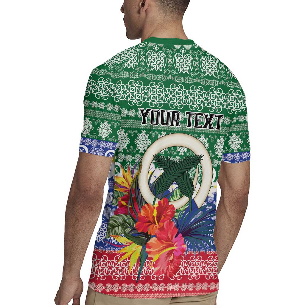 Personalised Torba Joyeux Noel Rugby Jersey Proud To Be a Ni-Van Sand Drawing Art - Polynesian Pride