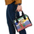 Personalised Torba Joyeux Noel Shoulder Handbag Proud To Be a Ni-Van Sand Drawing Art - Polynesian Pride