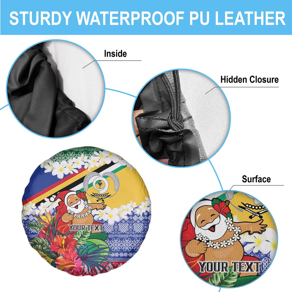 Personalised Torba Joyeux Noel Spare Tire Cover Proud To Be a Ni-Van Sand Drawing Art - Polynesian Pride