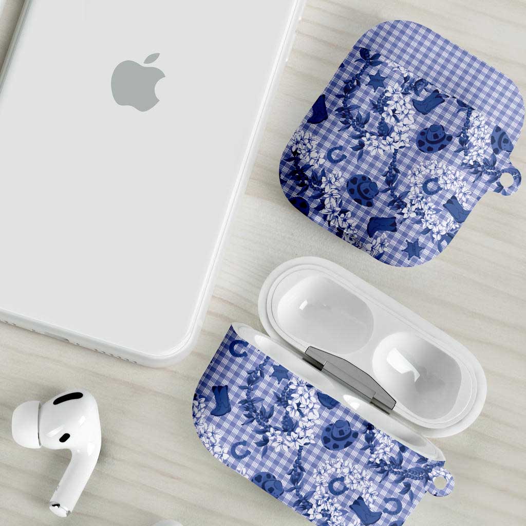 Mokihana Maile Ilima Leis Paniolo Palaka AirPods Case Hawaiian Polu Spirit - Polynesian Pride