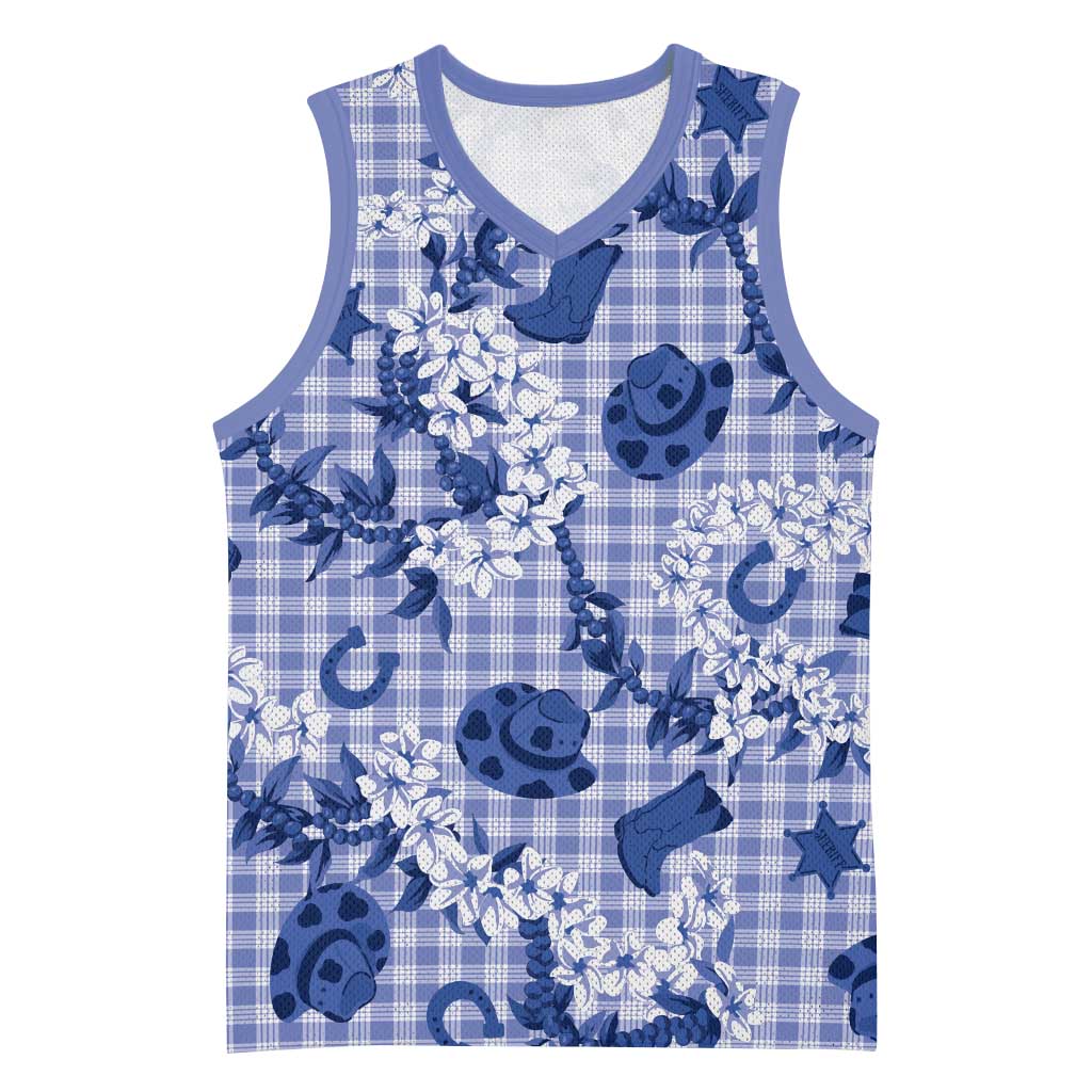 Mokihana Maile Ilima Leis Paniolo Palaka Basketball Jersey Hawaiian Polu Spirit - Polynesian Pride