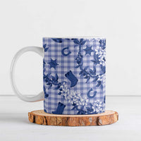 Mokihana Maile Ilima Leis Paniolo Palaka Ceramic Mug Hawaiian Polu Spirit - Polynesian Pride