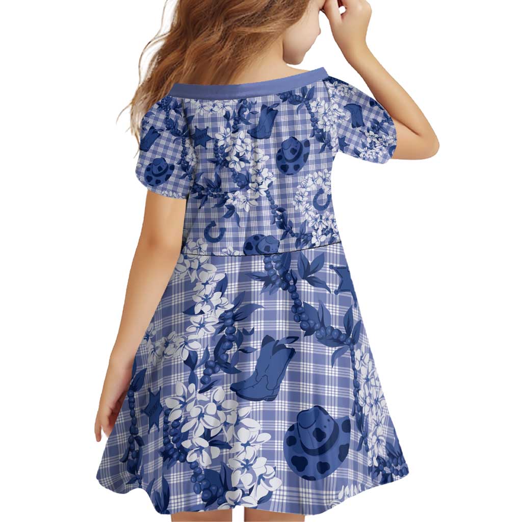 Mokihana Maile Ilima Leis Paniolo Palaka Family Matching Puletasi and Hawaiian Shirt Hawaiian Polu Spirit - Polynesian Pride