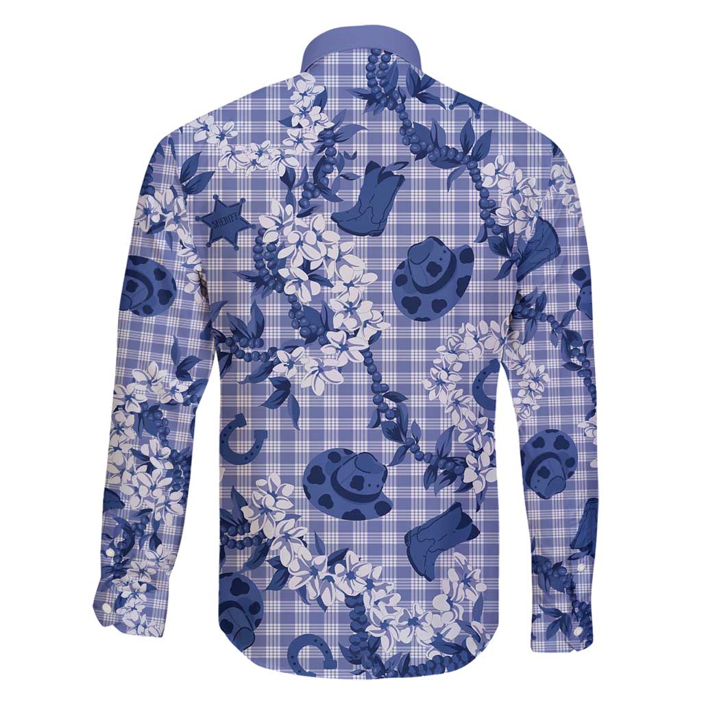 Mokihana Maile Ilima Leis Paniolo Palaka Family Matching Puletasi and Hawaiian Shirt Hawaiian Polu Spirit - Polynesian Pride