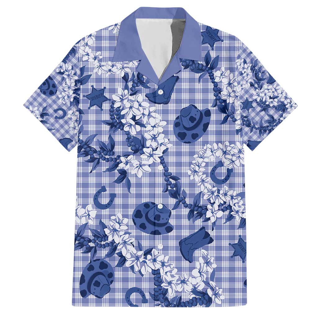 Mokihana Maile Ilima Leis Paniolo Palaka Hawaiian Shirt Hawaiian Polu Spirit - Polynesian Pride