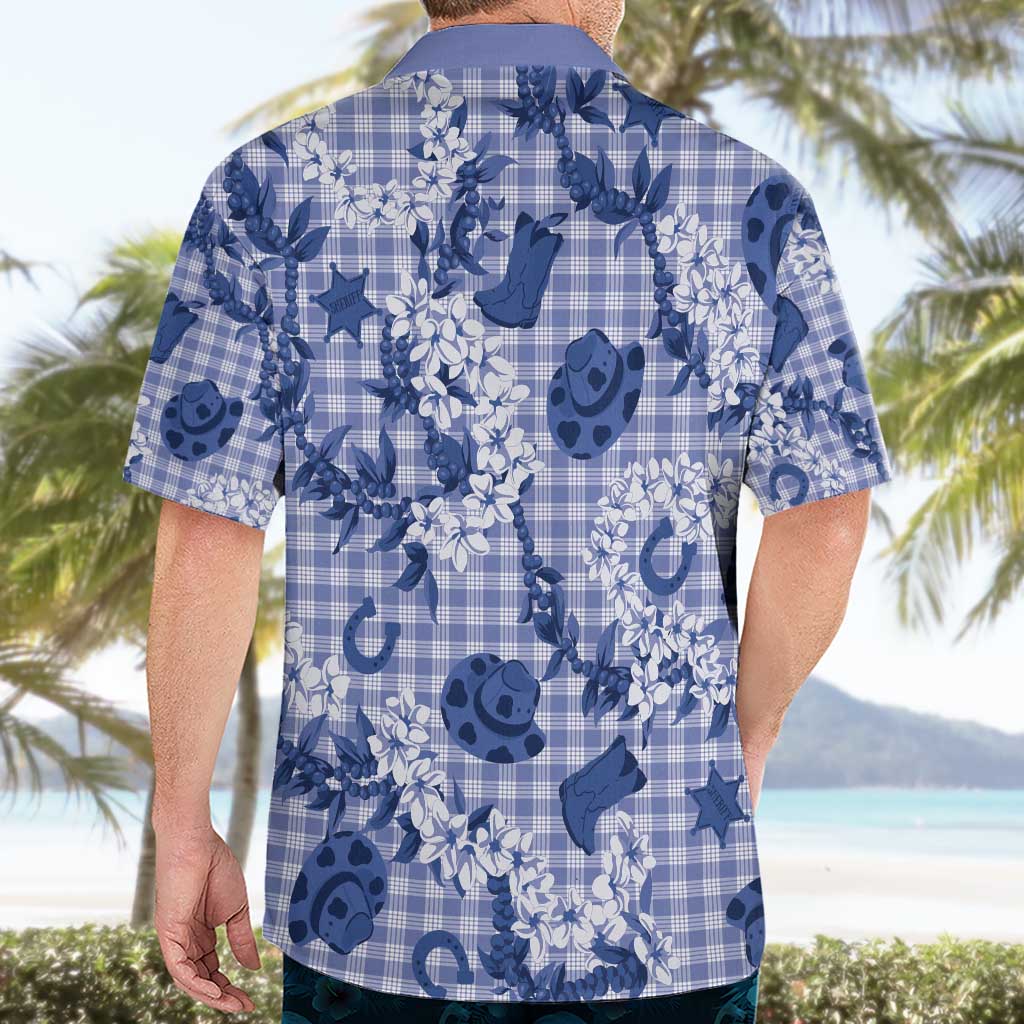 Mokihana Maile Ilima Leis Paniolo Palaka Hawaiian Shirt Hawaiian Polu Spirit - Polynesian Pride