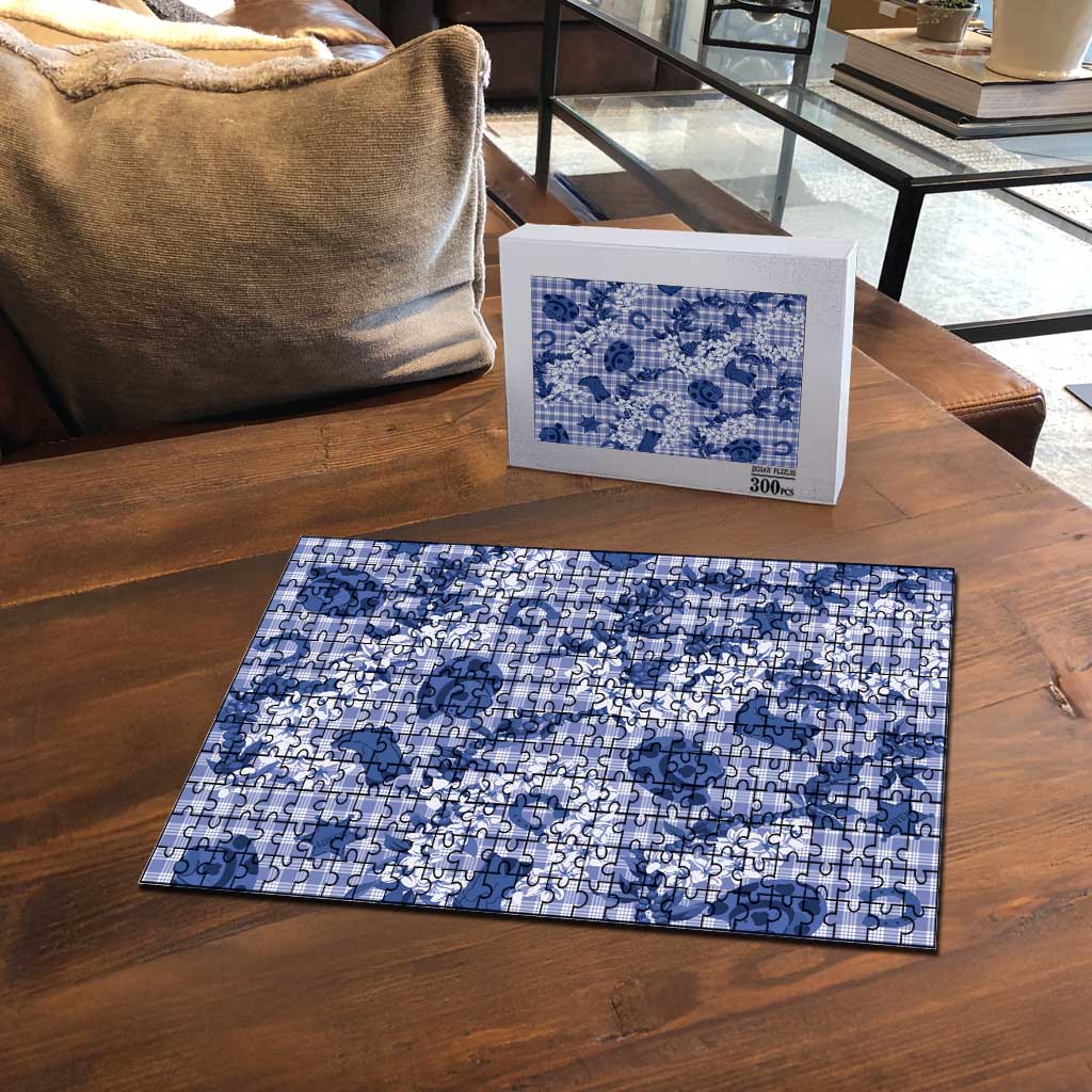 Mokihana Maile Ilima Leis Paniolo Palaka Puzzle Hawaiian Polu Spirit - Polynesian Pride