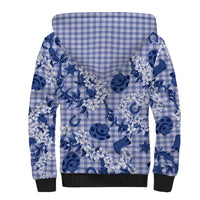 Mokihana Maile Ilima Leis Paniolo Palaka Sherpa Hoodie Hawaiian Polu Spirit - Polynesian Pride