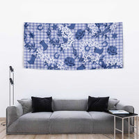 Mokihana Maile Ilima Leis Paniolo Palaka Tapestry Hawaiian Polu Spirit - Polynesian Pride