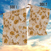 Mokihana Maile Ilima Leis Paniolo Palaka Garden Flag Hawaiian Kula Spirit - Polynesian Pride