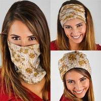 Mokihana Maile Ilima Leis Paniolo Palaka Neck Gaiter Hawaiian Kula Spirit - Polynesian Pride
