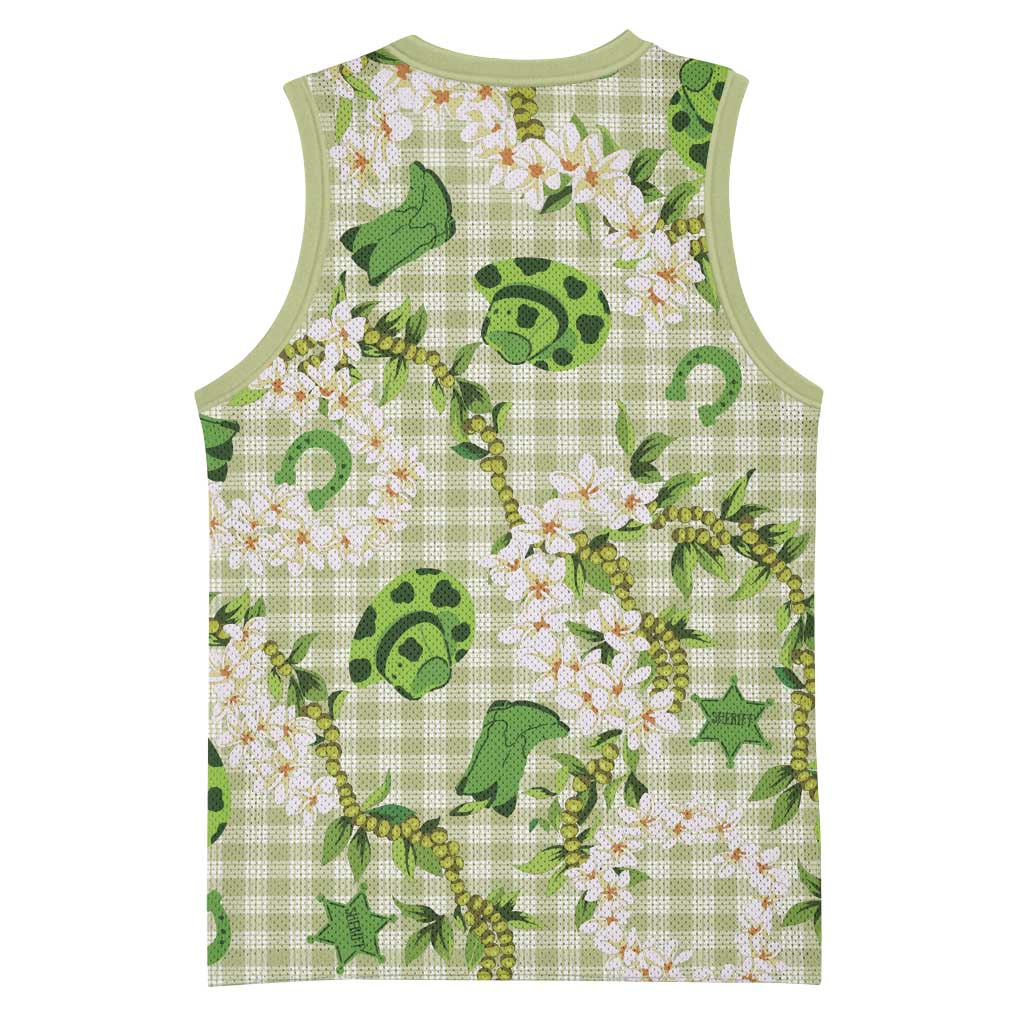 Mokihana Maile Ilima Leis Paniolo Palaka Basketball Jersey Hawaiian Omaomo Ala Spirit - Polynesian Pride