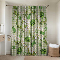 Mokihana Maile Ilima Leis Paniolo Palaka Bathroom Set Hawaiian Omaomo Ala Spirit - Polynesian Pride