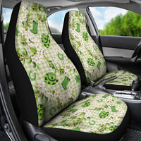 Mokihana Maile Ilima Leis Paniolo Palaka Car Seat Cover Hawaiian Omaomo Ala Spirit - Polynesian Pride