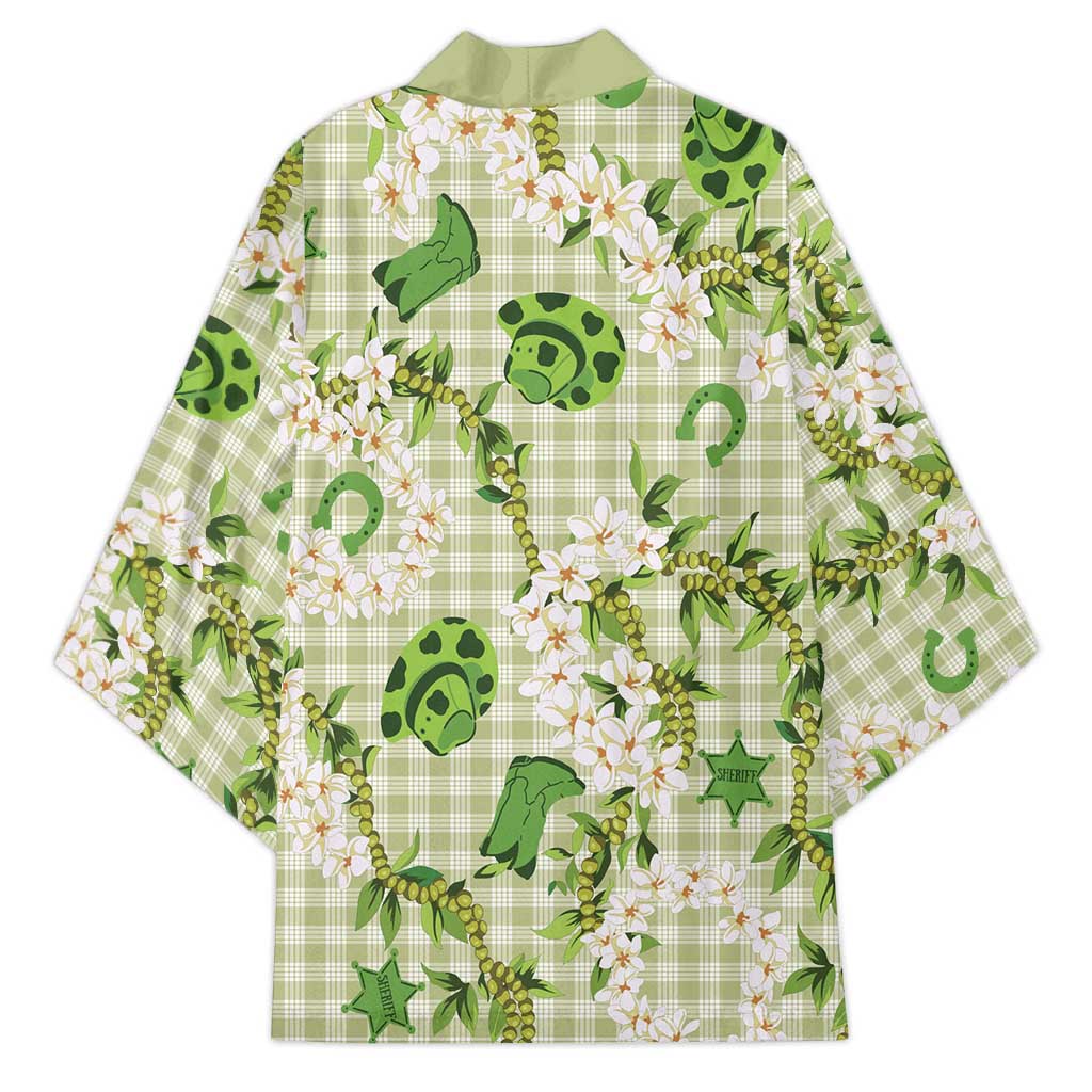 Mokihana Maile Ilima Leis Paniolo Palaka Kimono Hawaiian Omaomo Ala Spirit - Polynesian Pride