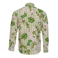 Mokihana Maile Ilima Leis Paniolo Palaka Long Sleeve Button Shirt Hawaiian Omaomo Ala Spirit - Polynesian Pride