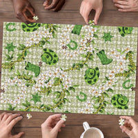 Mokihana Maile Ilima Leis Paniolo Palaka Puzzle Hawaiian Omaomo Ala Spirit - Polynesian Pride