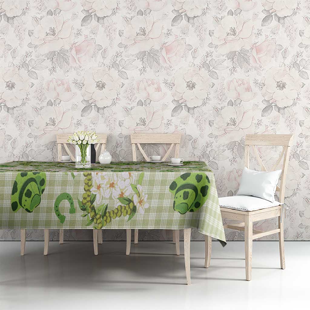 Mokihana Maile Ilima Leis Paniolo Palaka Tablecloth Hawaiian Omaomo Ala Spirit - Polynesian Pride