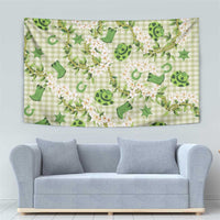 Mokihana Maile Ilima Leis Paniolo Palaka Tapestry Hawaiian Omaomo Ala Spirit - Polynesian Pride