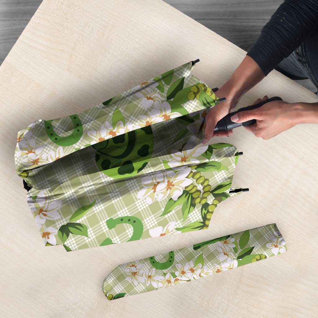 Mokihana Maile Ilima Leis Paniolo Palaka Umbrella Hawaiian Omaomo Ala Spirit - Polynesian Pride