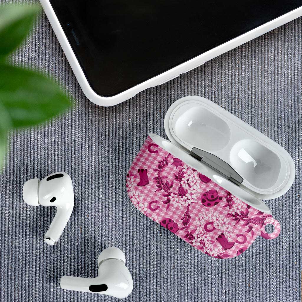 Mokihana Maile Ilima Leis Paniolo Palaka AirPods Case Hawaiian Omaomo Ulaula Spirit - Polynesian Pride