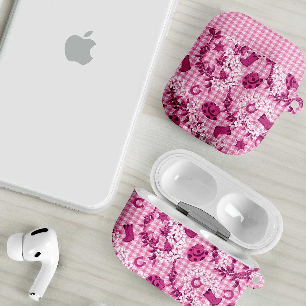 Mokihana Maile Ilima Leis Paniolo Palaka AirPods Case Hawaiian Omaomo Ulaula Spirit - Polynesian Pride
