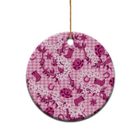 Mokihana Maile Ilima Leis Paniolo Palaka Ceramic Ornament Hawaiian Omaomo Ulaula Spirit - Polynesian Pride