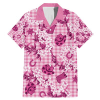 Mokihana Maile Ilima Leis Paniolo Palaka Family Matching Mermaid Dress and Hawaiian Shirt Hawaiian Omaomo Ulaula Spirit - Polynesian Pride