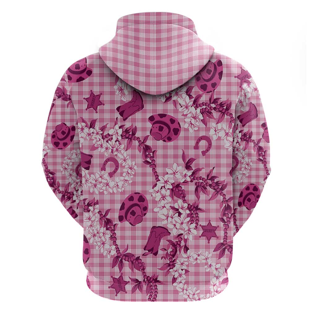 Mokihana Maile Ilima Leis Paniolo Palaka Hoodie Hawaiian Omaomo Ulaula Spirit - Polynesian Pride