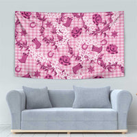 Mokihana Maile Ilima Leis Paniolo Palaka Tapestry Hawaiian Omaomo Ulaula Spirit - Polynesian Pride