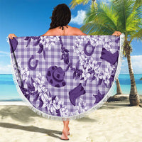 Mokihana Maile Ilima Leis Paniolo Palaka Beach Blanket Hawaiian Poni Spirit - Polynesian Pride