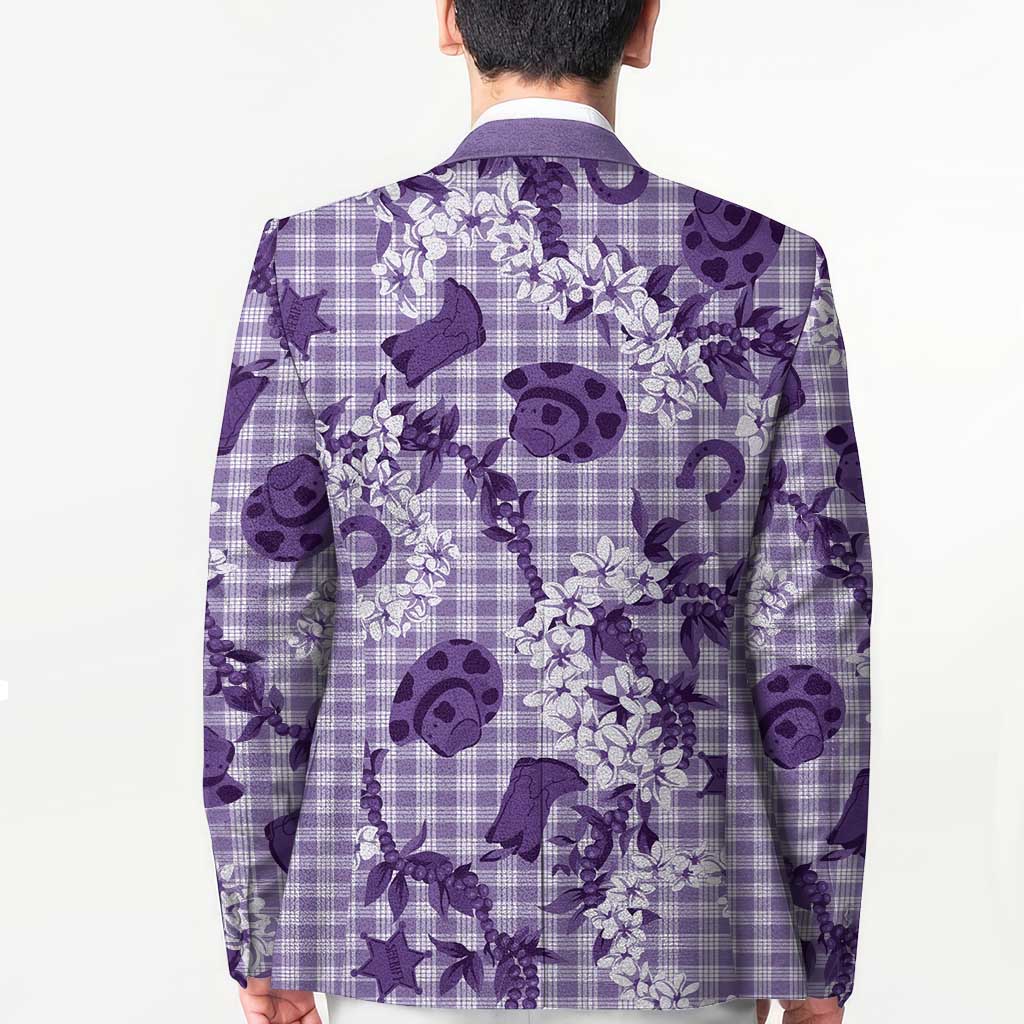 Mokihana Maile Ilima Leis Paniolo Palaka Blazer Hawaiian Poni Spirit - Polynesian Pride