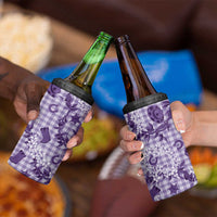 Mokihana Maile Ilima Leis Paniolo Palaka 4 in 1 Can Cooler Tumbler Hawaiian Poni Spirit - Polynesian Pride