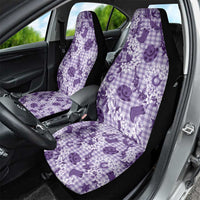 Mokihana Maile Ilima Leis Paniolo Palaka Car Seat Cover Hawaiian Poni Spirit - Polynesian Pride