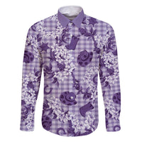 Mokihana Maile Ilima Leis Paniolo Palaka Family Matching Mermaid Dress and Hawaiian Shirt Hawaiian Poni Spirit - Polynesian Pride