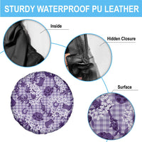 Mokihana Maile Ilima Leis Paniolo Palaka Spare Tire Cover Hawaiian Poni Spirit - Polynesian Pride