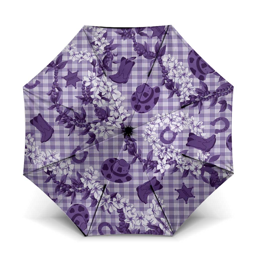 Mokihana Maile Ilima Leis Paniolo Palaka Umbrella Hawaiian Poni Spirit - Polynesian Pride