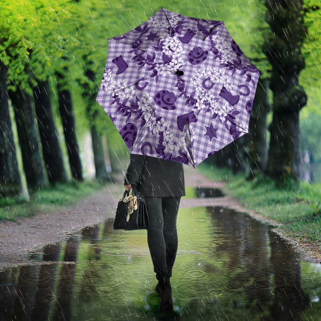 Mokihana Maile Ilima Leis Paniolo Palaka Umbrella Hawaiian Poni Spirit - Polynesian Pride