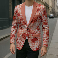 Mokihana Maile Ilima Leis Paniolo Palaka Blazer Hawaiian Ulaula Spirit - Polynesian Pride