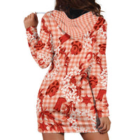 Mokihana Maile Ilima Leis Paniolo Palaka Hoodie Dress Hawaiian Ulaula Spirit - Polynesian Pride