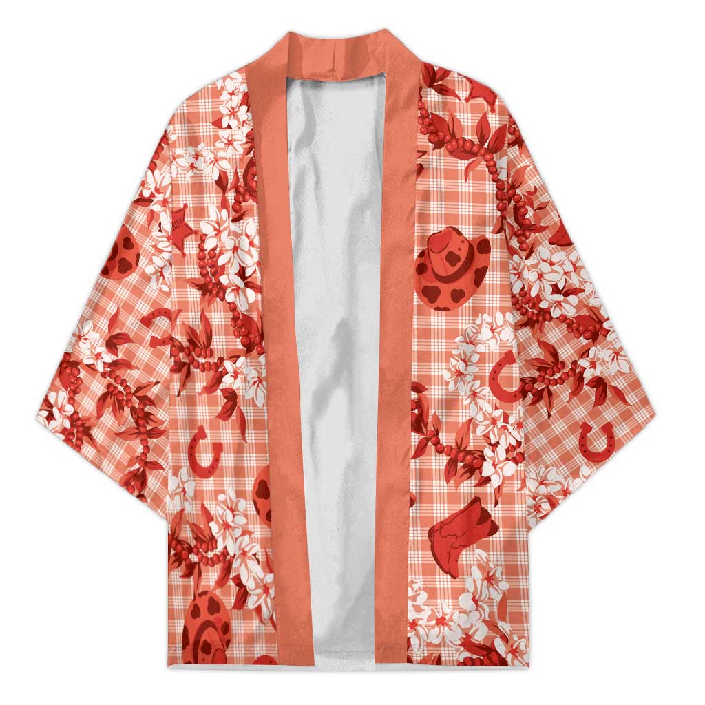 Mokihana Maile Ilima Leis Paniolo Palaka Kimono Hawaiian Ulaula Spirit - Polynesian Pride