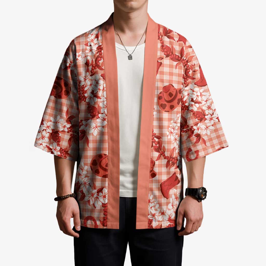 Mokihana Maile Ilima Leis Paniolo Palaka Kimono Hawaiian Ulaula Spirit - Polynesian Pride