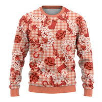 Mokihana Maile Ilima Leis Paniolo Palaka Ugly Christmas Sweater Hawaiian Ulaula Spirit - Polynesian Pride