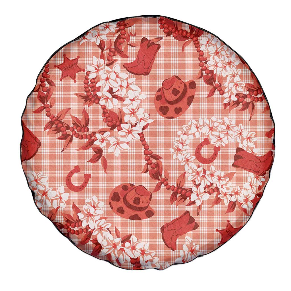 Mokihana Maile Ilima Leis Paniolo Palaka Spare Tire Cover Hawaiian Ulaula Spirit - Polynesian Pride