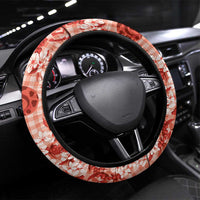 Mokihana Maile Ilima Leis Paniolo Palaka Steering Wheel Cover Hawaiian Ulaula Spirit - Polynesian Pride