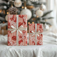 Mokihana Maile Ilima Leis Paniolo Palaka Wrapping Paper Hawaiian Ulaula Spirit - Polynesian Pride