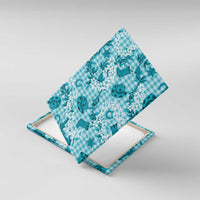 Mokihana Maile Ilima Leis Paniolo Palaka Canvas Wall Art Hawaiian Polu Opa Spirit - Polynesian Pride