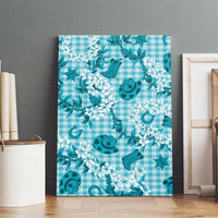 Mokihana Maile Ilima Leis Paniolo Palaka Canvas Wall Art Hawaiian Polu Opa Spirit - Polynesian Pride