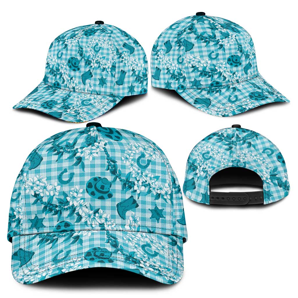 Mokihana Maile Ilima Leis Paniolo Palaka Classic Cap Hawaiian Polu Opa Spirit - Polynesian Pride