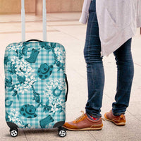 Mokihana Maile Ilima Leis Paniolo Palaka Luggage Cover Hawaiian Polu Opa Spirit - Polynesian Pride